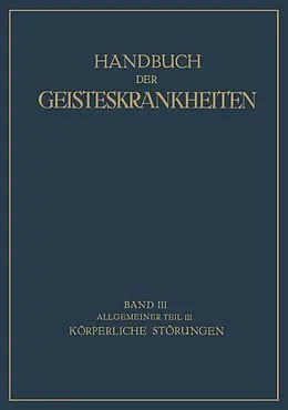 E-Book (pdf) Handbuch der Geisteskrankheiten von F. Georgi, V. Kafka, E. Küppers