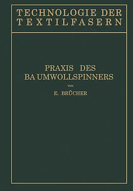 E-Book (pdf) Baumwollspinnerei von E. Brücher