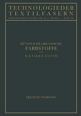 E-Book (pdf) Künstliche Organische Farbstoffe von Hans Eduard Fierz-David