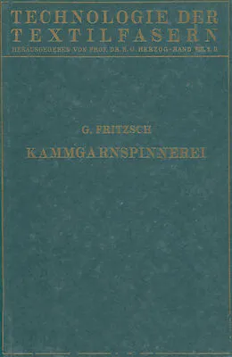 E-Book (pdf) Die Wollspinnerei von G. Fritsch