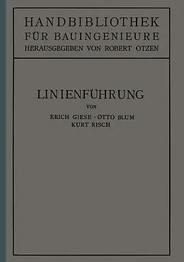 E-Book (pdf) Linienführung von Erich Giese, Otto Blum, Kurt Risch