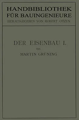 E-Book (pdf) Der Eisenbau von Martin Grüning