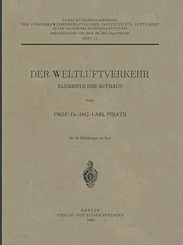 E-Book (pdf) Der Weltluftverkehr von Carl Pirath