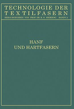 E-Book (pdf) Hanf und Hartfasern von O. Heuser, P. König, O. Wagner