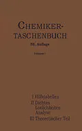 E-Book (pdf) Chemiker-Taschenbuch von Rudolf Biedermann, W.A. Roth, I. Koppel