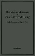 E-Book (pdf) Betriebseinrichtungen der Textilveredelung von Paul Heermann, Gustav Durst