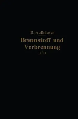 E-Book (pdf) Brennstoff und Verbrennung von D. Aufhäuser