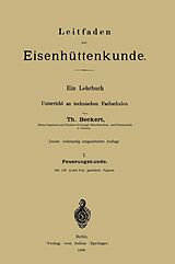 E-Book (pdf) Leitfaden zur Eisenhüttenkunde von Theodor Beckert