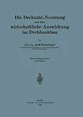 E-Book (pdf) Die Drehzahl-Normung und ihre wirtschaftliche Auswirkung im Drehbankbau von Rolf Boehringer