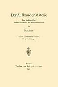 E-Book (pdf) Der Aufbau der Materie von Max Born