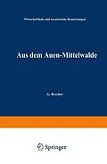 E-Book (pdf) Aus dem Auen-Mittelwalde von G. Brecher