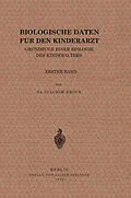 E-Book (pdf) Biologische Daten für den Kinderarzt von Joachim Brock