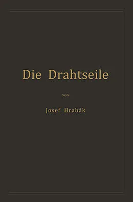 E-Book (pdf) Die Drahtseile von Josef Hrabák