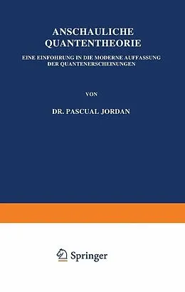 E-Book (pdf) Anschauliche Quantentheorie von P. Jordan