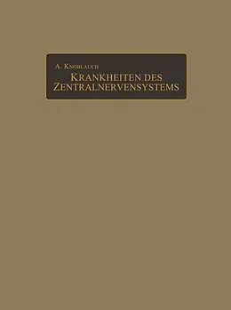 E-Book (pdf) Klinik und Atlas der chronischen Krankheiten des Zentralnervensystems von NA Knoblauch