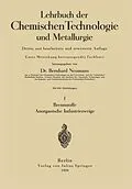 E-Book (pdf) Lehrbuch der Chemischen Technologie und Metallurgie von Bernhard Neumann