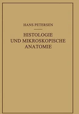 E-Book (pdf) Histologie und Mikroskopische Anatomie von Hans Petersen