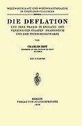 E-Book (pdf) Die Deflation und Ihre Praxis in England · den Vereinigten Staaten · Frankreich und der Tschechoslowakei von Charles Rist