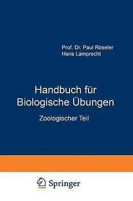 E-Book (pdf) Handbuch für Biologische Übungen von Hans Röseler