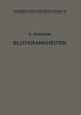 E-Book (pdf) Blutkrankheiten von Georg Rosenow