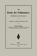 E-Book (pdf) Der Krebs der Gebärmutter von Max Runge