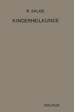 E-Book (pdf) Einführung in die Kinderheilkunde von B. Salge
