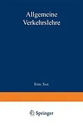 E-Book (pdf) Allgemeine Verkehrslehre von Emil Sax