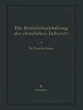 E-Book (pdf) Die Betriebsbuchhaltung der chemischen Industrie von NA Schlösser