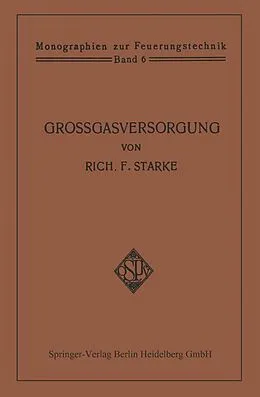 E-Book (pdf) Großgasversorgung von Rich. F. Starke
