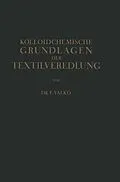 E-Book (pdf) Kolloidchemische Grundlagen der Textilveredlung von Emmerich Valkó