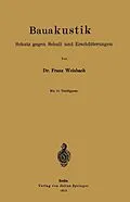E-Book (pdf) Bauakustik von Franz Weisbach