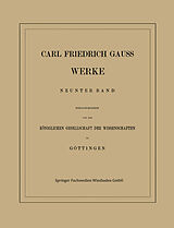 E-Book (pdf) Carl Friedrich Gauss Werke von Carl Friedrich Gauß