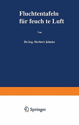 E-Book (pdf) Fluchtentafeln für feuchte Luft von H. Jahnke