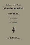 E-Book (pdf) Einführung in die Theorie der Schwachstromtechnik von J. Wallot