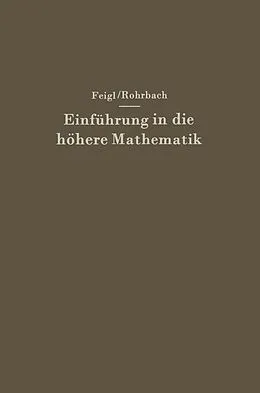 E-Book (pdf) Einführung in die höhere Mathematik von Georg Feigl