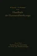 E-Book (pdf) Handbuch der Hartmetallwerkzeuge von Walter Dawihl, Erich Dinglinger