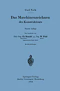 E-Book (pdf) Das Maschinenzeichnen des Konstrukteurs von Carl Volk