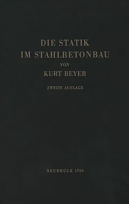 E-Book (pdf) Die Statik im Stahlbetonbau von Kurt Beyer