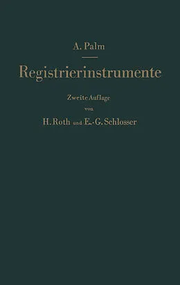 E-Book (pdf) Registrierinstrumente von Albert Palm