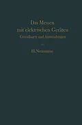 E-Book (pdf) Das Messen mit elektrischen Geräten von H. Neumann