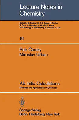 E-Book (pdf) Ab Initio Calculations von Petr Carsky, Miroslav Urban