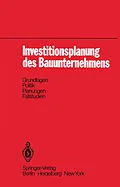 E-Book (pdf) Investitionsplanung des Bauunternehmens von R. Gareis