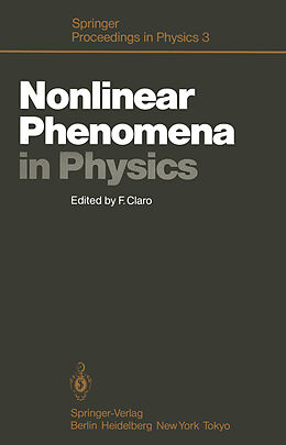 Kartonierter Einband Nonlinear Phenomena in Physics von 