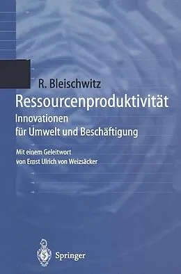 E-Book (pdf) Ressourcenproduktivität von Raimund Bleischwitz
