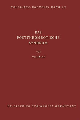 E-Book (pdf) Das Postthrombotische Syndrom von T. Halse