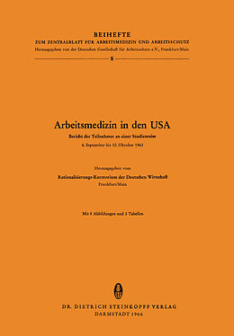 E-Book (pdf) Arbeitsmedizin in den USA von 