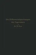 E-Book (pdf) Die Differentialgleichungen des Ingenieurs von W. Hort