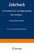 E-Book (pdf) Jahrbuch der Preußischen Forst- und Jagdgesetzgebung und Verwaltung von O. Mundt