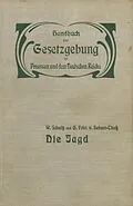 E-Book (pdf) Die Jagd von W. Schultz, G. Seherr-Thoß
