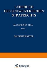 E-Book (pdf) Lehrbuch des Schweizerischen Strafrechts von Ernst Hafter